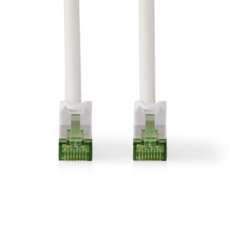 Product thumbnail CAT7 Netwerkkabel | FTP | RJ45 Male | RJ45 Male | 1 meter | Wit