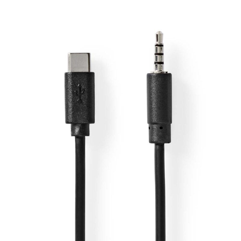 Product thumbnail USB-C 2.0 Adapter | USB-C Male | 3,5 mm Male | 1 meter