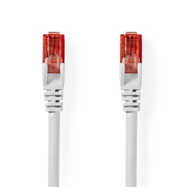 CAT6 Netwerkkabel | RJ45 Male | RJ45 Male | UTP | 10 meter | Wit