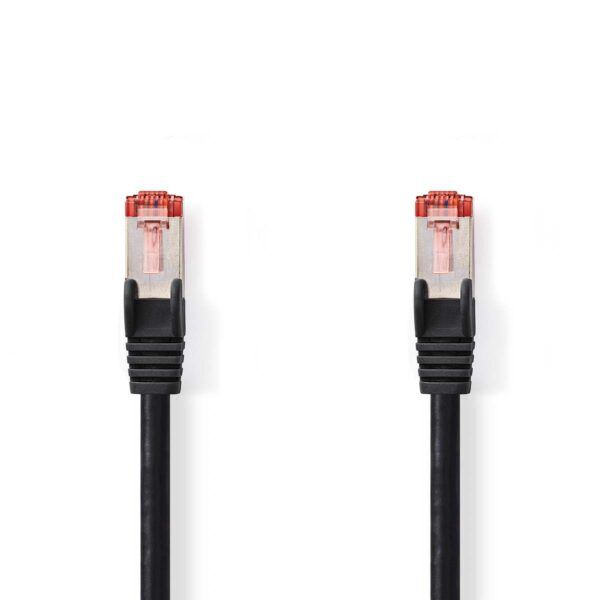 CAT6 Netwerkkabel | RJ45 Male | RJ45 Male | FTP | 15 meter | Zwart