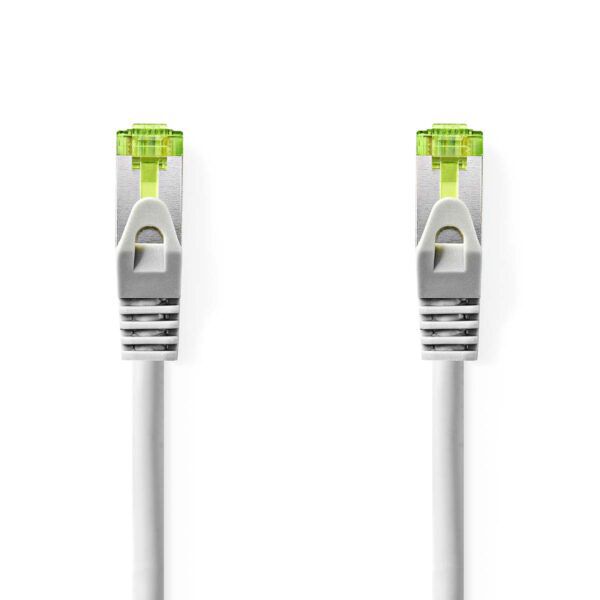 CAT7 Netwerkkabel | FTP | RJ45 Male | RJ45 Male | 10 meter | Grijs