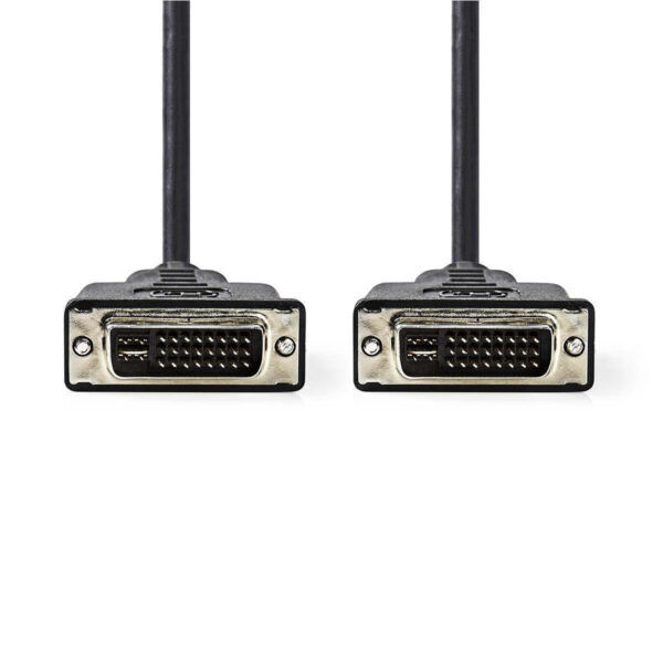 DVI-Kabel | DVI-I 24+5-Pin Male | DVI-I 24+5-Pin Male | 2 meter