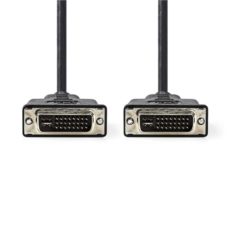 Product thumbnail DVI-Kabel | DVI-I 24+5-Pin Male | DVI-I 24+5-Pin Male | 2 meter
