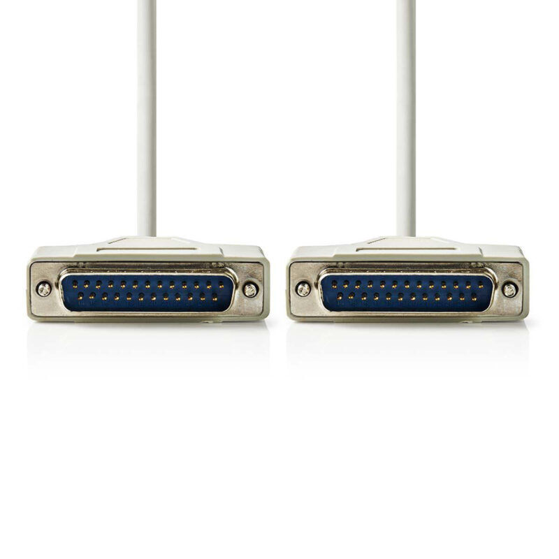 Product thumbnail Seriële kabel | D-SUB 25-Pins Male | D-SUB 25-Pins Male | 2 meter