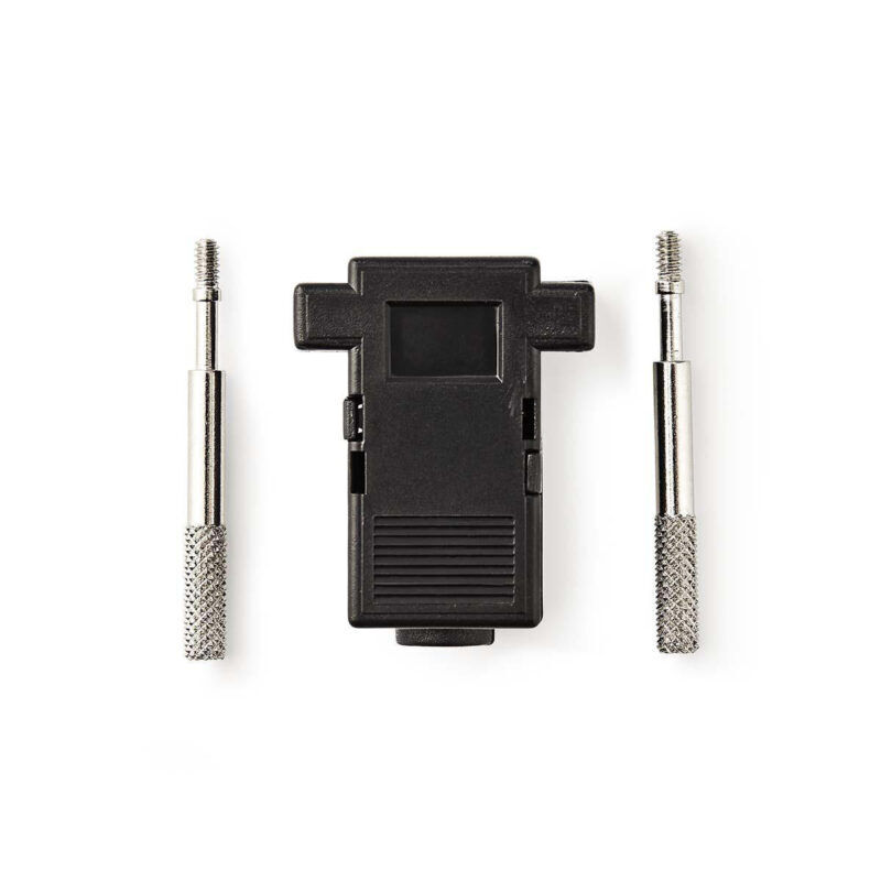 Product thumbnail D-Sub-Connectorbehuizing | D-SUB 9-Pin | Zwart