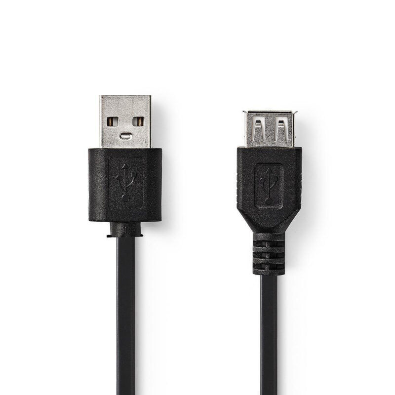 Product thumbnail USB 2.0 Verlengkabel | USB-A Male | USB-A Female | 3 meter