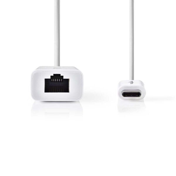 USB 3.2 Gen1 Gigabit Netwerkadapter | USB-C Male | RJ45 Female | 0.20 meter