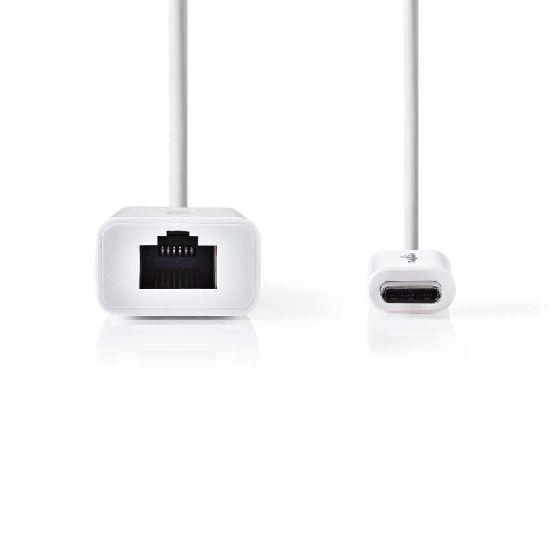 Product thumbnail USB 3.2 Gen1 Gigabit Netwerkadapter | USB-C Male | RJ45 Female | 0.20 meter