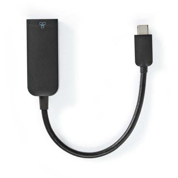 USB 3.2 Gen1 Netwerkadapter | 1000 Mbps | USB-C Male | RJ45 Female | 0.20 meter