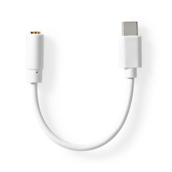 USB-C 2.0 Adapter | USB-C Male | 3,5 mm Female | 0.10 meter - Afbeelding 2