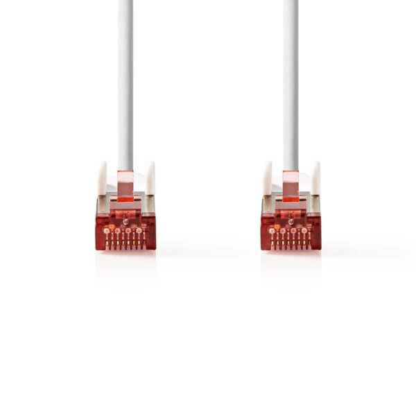 CAT6 Netwerkkabel | RJ45 Male | RJ45 Male | S/FTP | 0.50 meter | Wit