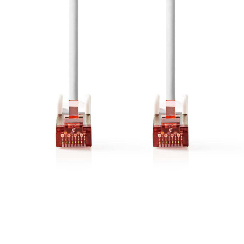 Product thumbnail CAT6 Netwerkkabel | RJ45 Male | RJ45 Male | S/FTP | 0.50 meter | Wit