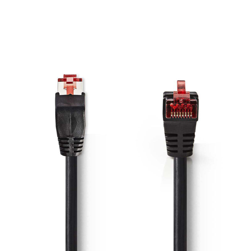 Product thumbnail CAT6 kabel | RJ45 Male | RJ45 Male | SF/UTP | 0.50 meter | Zwart