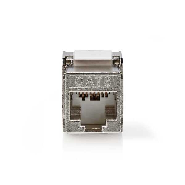 Keystone | CAT6 | RJ45 Female | S/FTP | Metaal - Afbeelding 2