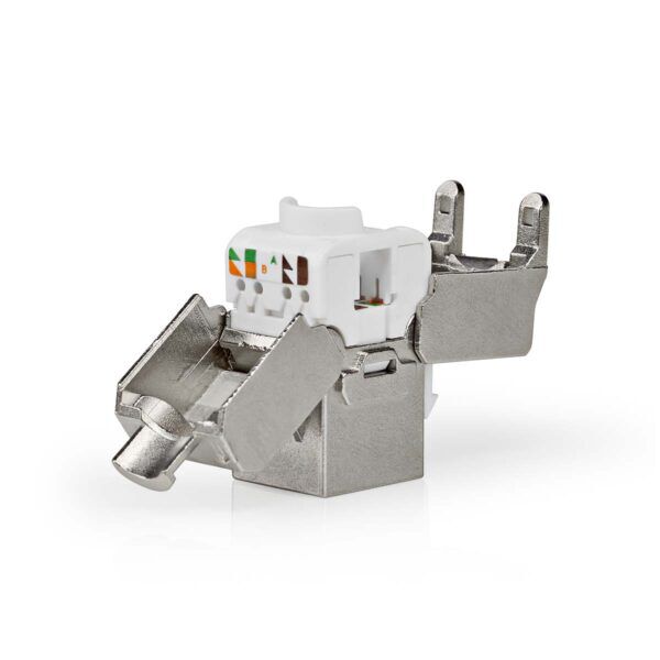 Keystone | CAT6 | RJ45 Female | S/FTP | Metaal - Afbeelding 7