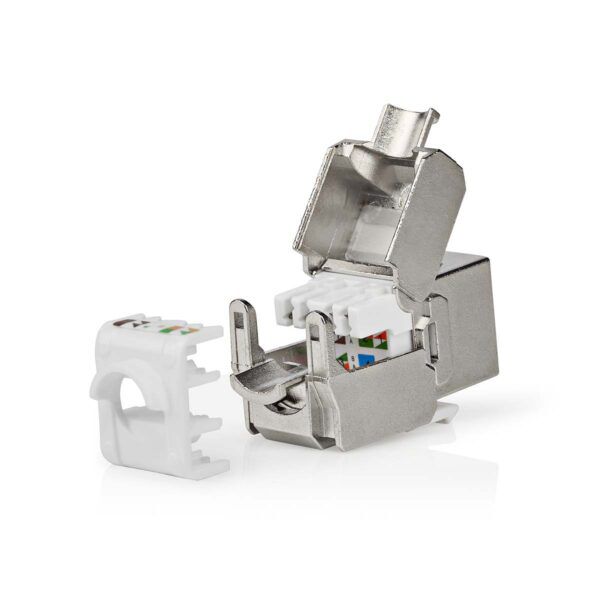 Keystone | CAT6 | RJ45 Female | S/FTP | Metaal - Afbeelding 8