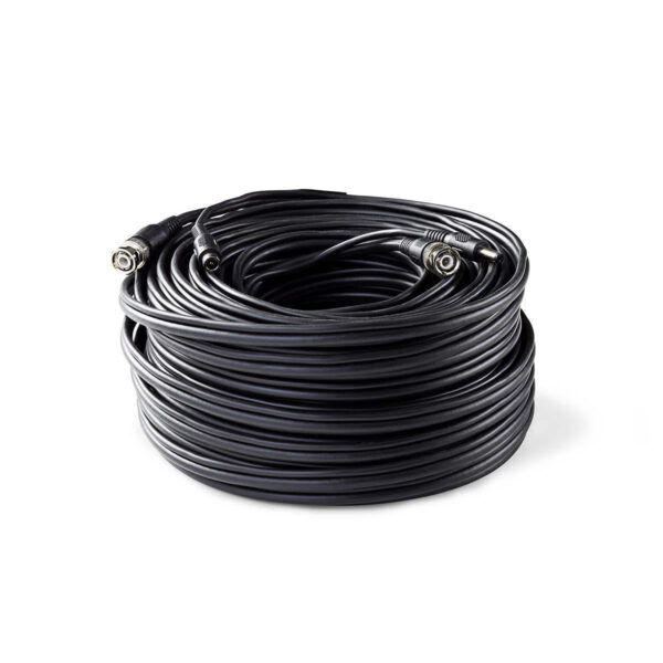 CCTV-Security Kabel | BNC + DC | 10 m | Zwart - Afbeelding 4
