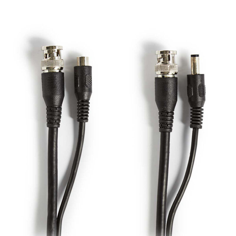 Product thumbnail CCTV-Security Kabel | BNC + DC | 10 m | Zwart
