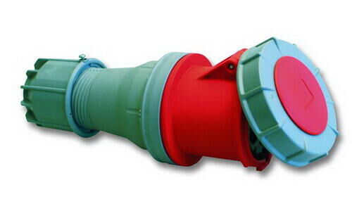 Product thumbnail CEE contra krachtstekker 63A 5-polig rood