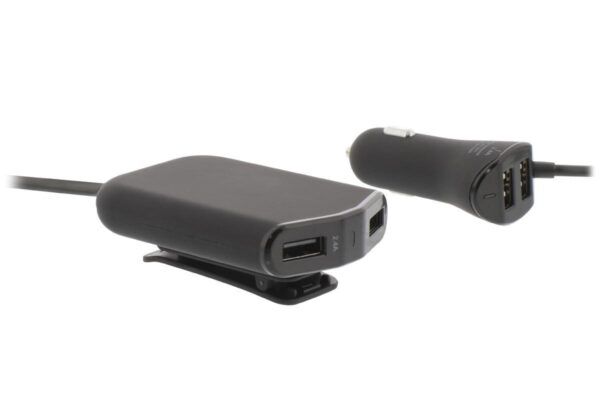 Autolader 4-Uitgangen 9.6 A USB Zwart - Afbeelding 7