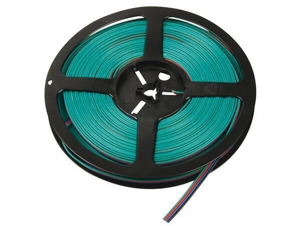 Product thumbnail Soepele 4-aderige RGB-Kabel voor LED Strips