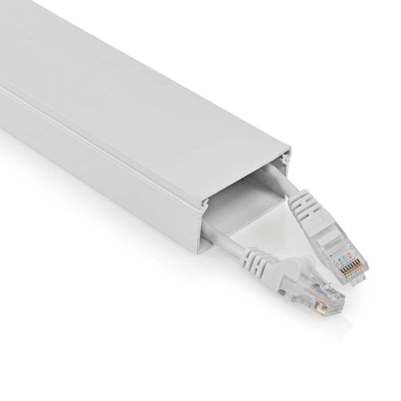 Product thumbnail Aluminium Kabelgoot | Lengte 110cm | Wit