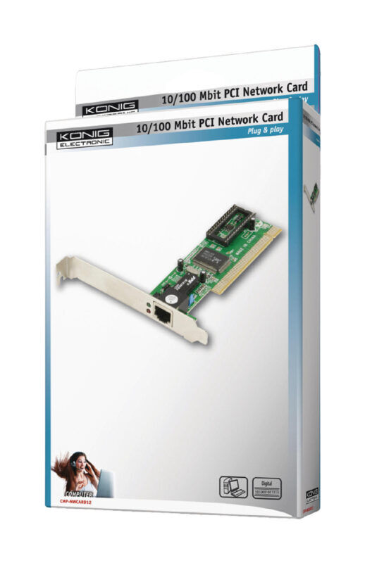 Product thumbnail Netwerk Interface kaart 10/100 Mbit