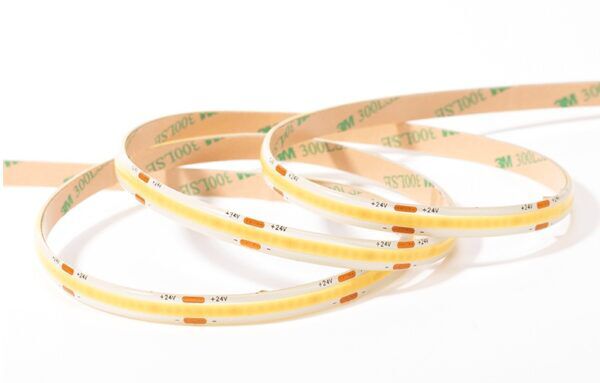 COB LEDSTRIP | 24V | IP65 | 5M | 10W/M | 3000K - Afbeelding 2