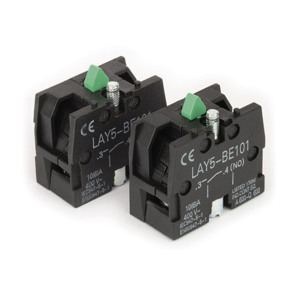 M22 SCHAKELELEMENT MAAKCONTACT SET VAN 2 STUKS