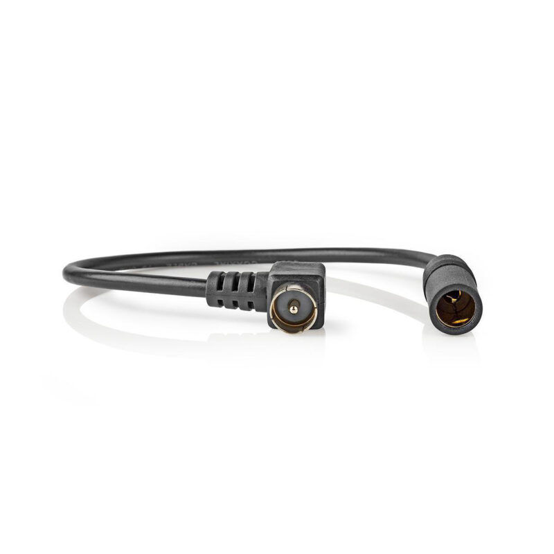 Product thumbnail Antennekabel voor de auto | Coax male - Auto-antenne female | 0,25 m | Zwart