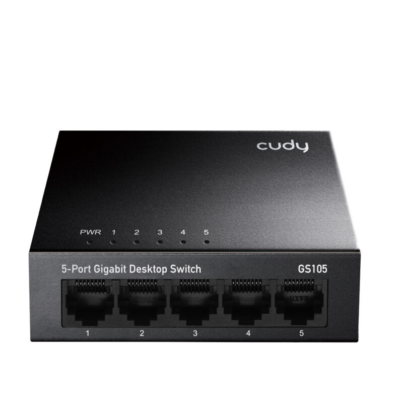 Product thumbnail Cudy | 5-Poorts Gigabit Desktop Switch | Compact | GS105D