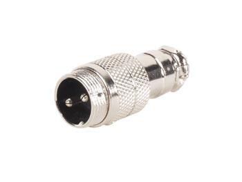Product thumbnail METALEN MANNELIJKE CONNECTOR - 2 PENNEN