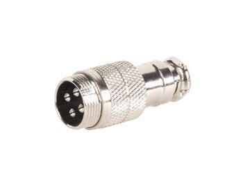 Product thumbnail METALEN MANNELIJKE CONNECTOR - 4 PENNEN