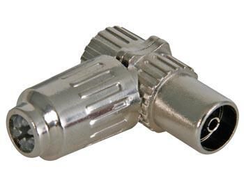 Product thumbnail HAAKSE TV-PLUG 9.5mm/2.3mm - VROUWELIJK - METAAL