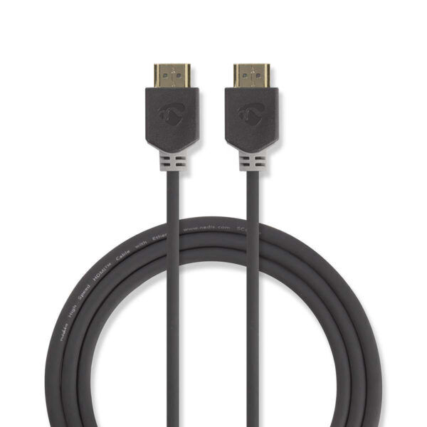 HDMI-Kabel met Ethernet | 4K@30Hz | ARC | 20 meter | Zwart
