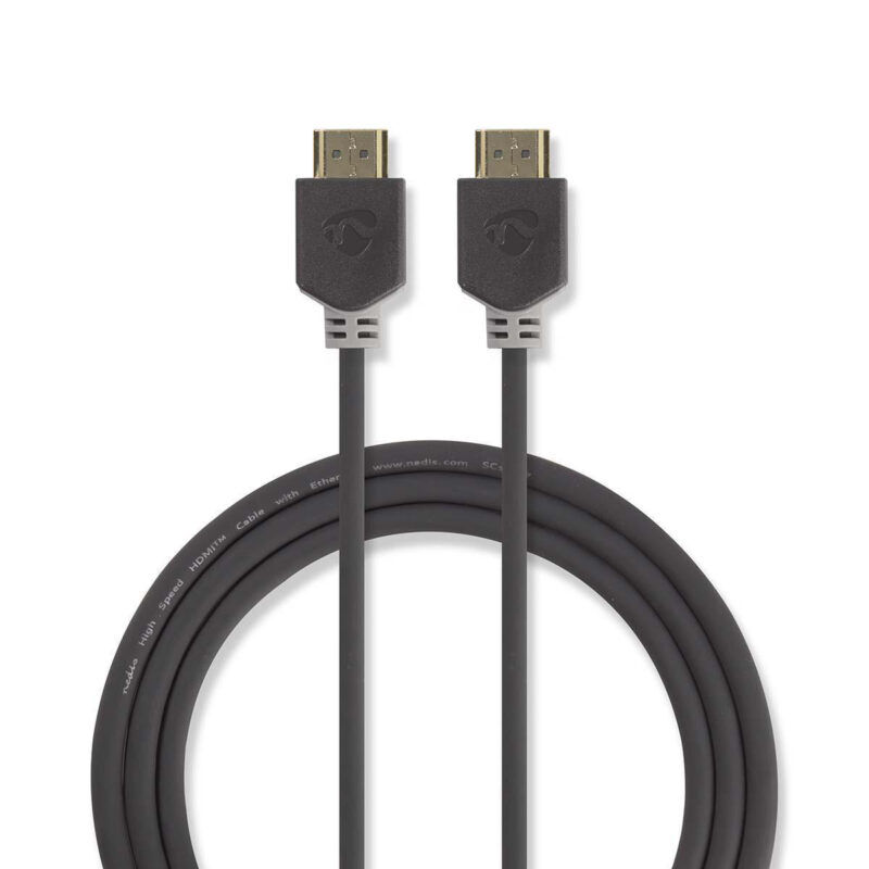 Product thumbnail HDMI-Kabel met Ethernet | 4K@30Hz | ARC | 20 meter | Zwart