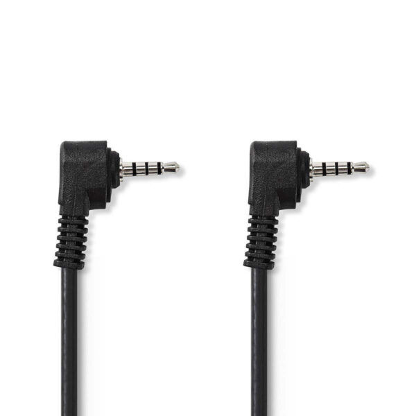 Jack Audio-Videokabel 4-polig | 3,5mm Male | 3,5mm Male | 1 meter