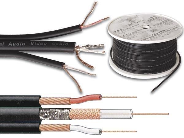 Product thumbnail PROFESSIONELE AUDIO-/VIDEOKABEL (75 Ohm + 2 x AUDIO)