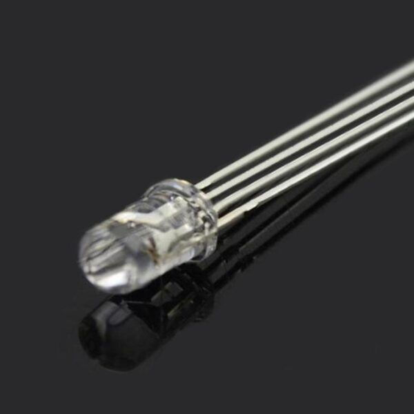 5mm RGB Full Color LED 4-Pins - Afbeelding 2