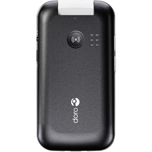Doro 2880 4G telefoon zwart/wit inclusief bureaulader - Afbeelding 3