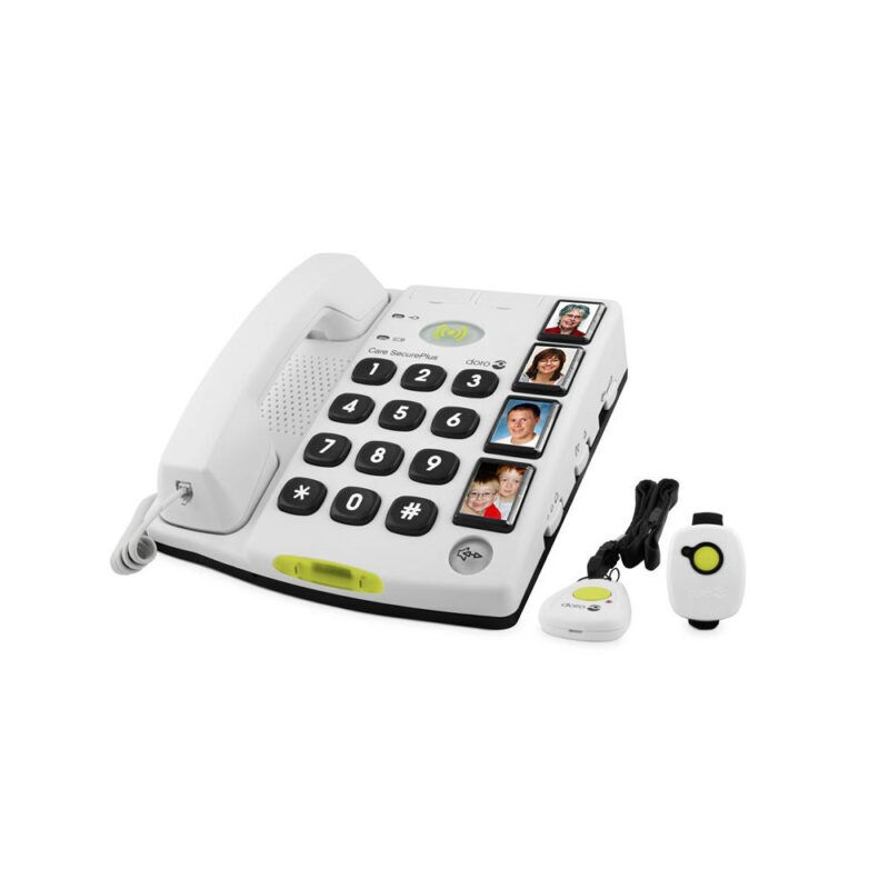 Product thumbnail DORO SECURE 347 ZORGTELEFOON MET DRAADLOZE ALARMERINGSKNOP
