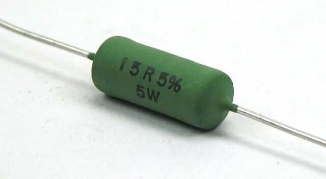 Product thumbnail WEERSTAND 5W 15 OHM DRAADGEWONDEN