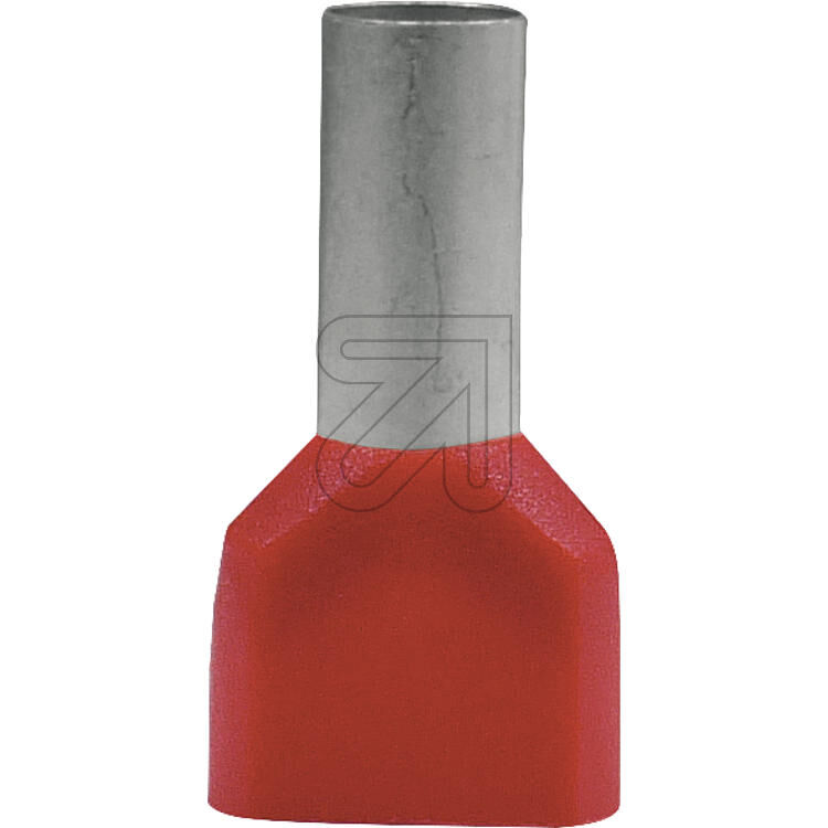 Product thumbnail Duo adereindhuls 2 x 10mm² rood