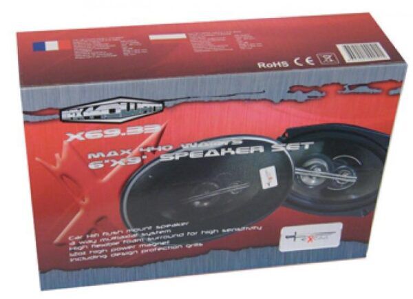 EXCALIBUR speakerset 6x9 inch 3-weg - Afbeelding 3