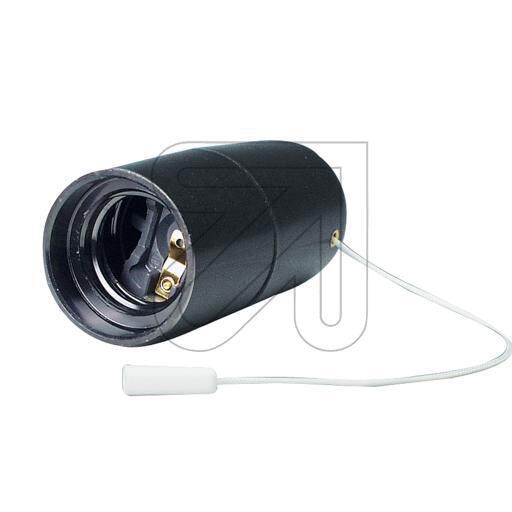 Product thumbnail Fitting E27 zwart met trekschakelaar