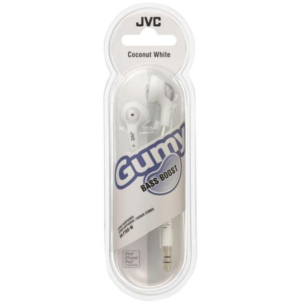 JVC IN-EAR GUMMY WHITE - Afbeelding 2