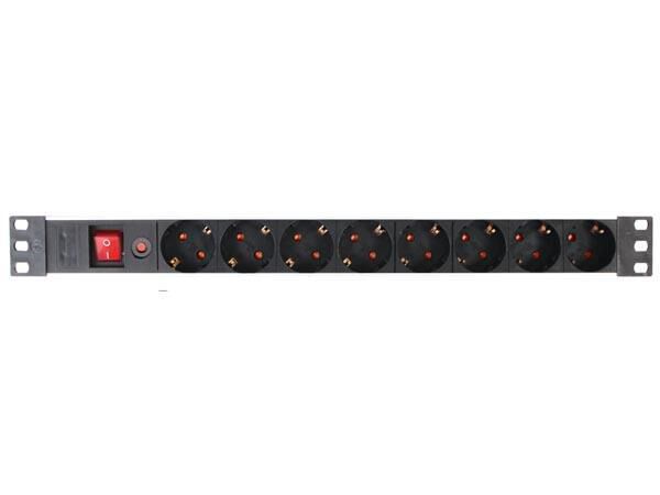 Product thumbnail 8-voudige aluminium tafelcontactdoos 19