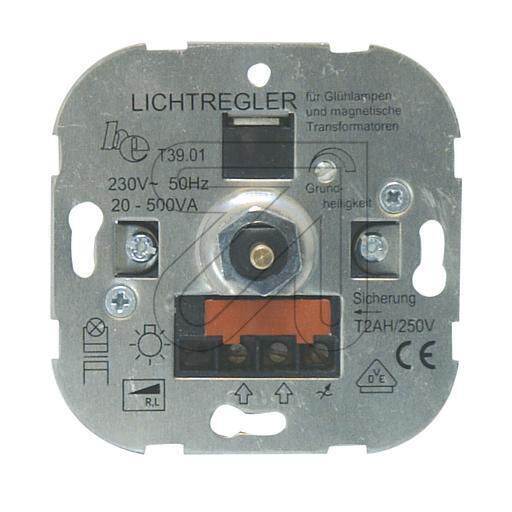Product thumbnail Universele inbouw druk-/draaidimmer 500W
