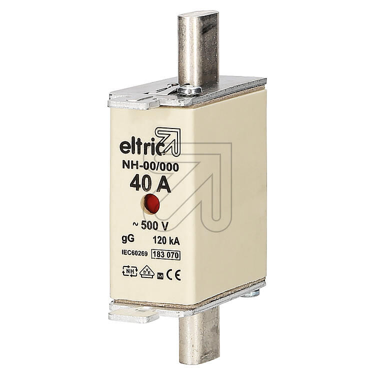 Product thumbnail NH000 Smeltpatroon / Mespatroon 40A - 500V