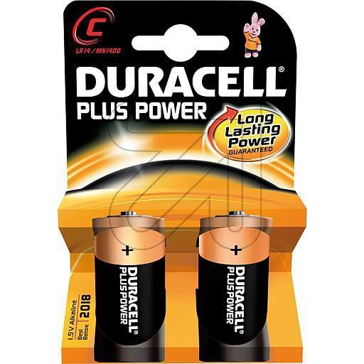 Product thumbnail Alkaline C cel Plus Power MN1400 1.5V 2/blister